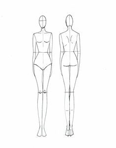 Fashion Mannequin Drawing